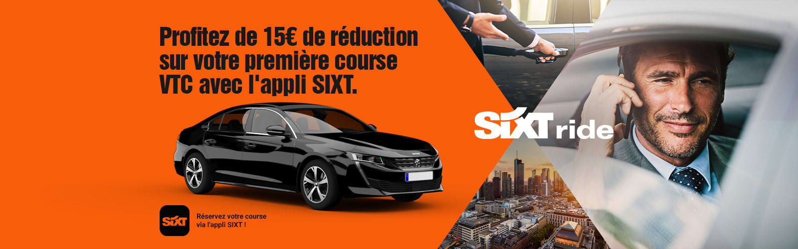 SIXT ride Service de taxi et de limousine