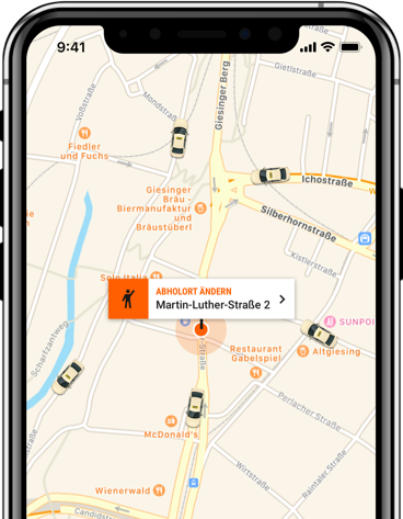 Sixt ride hailing