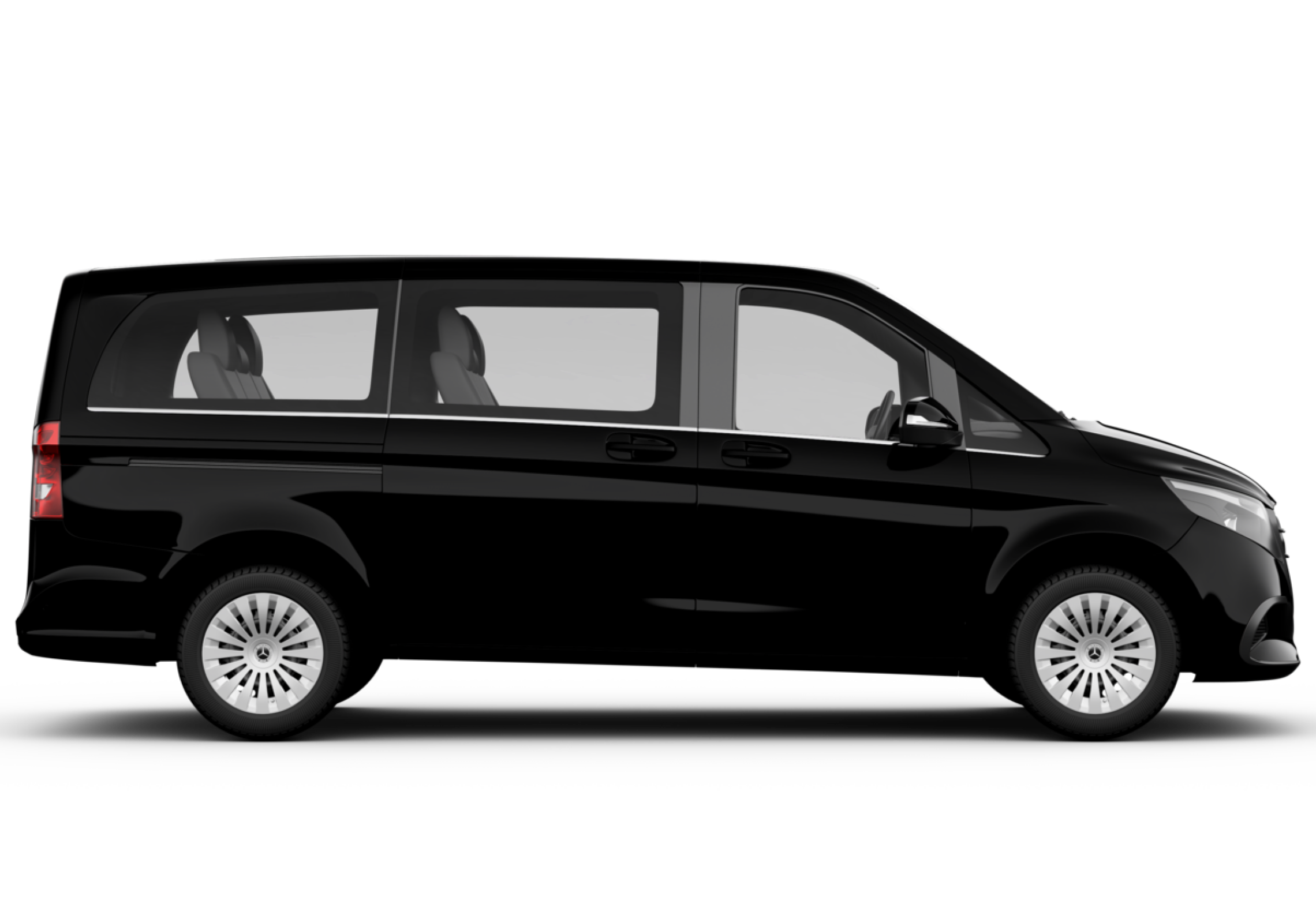 Serivise ya Chauffeur muri vans yagutse.